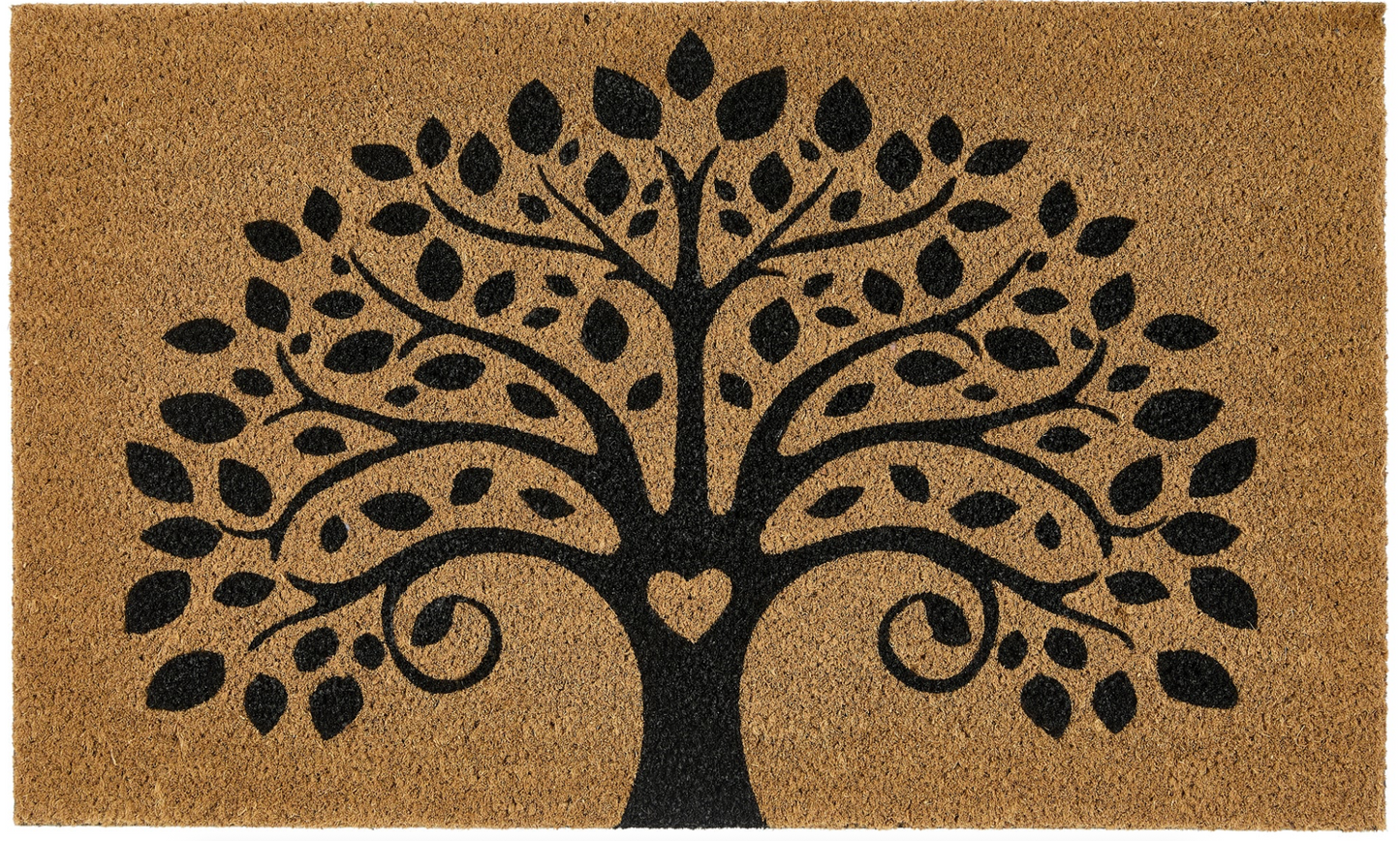 HR U Dørmatte i kokos - Tree of Life