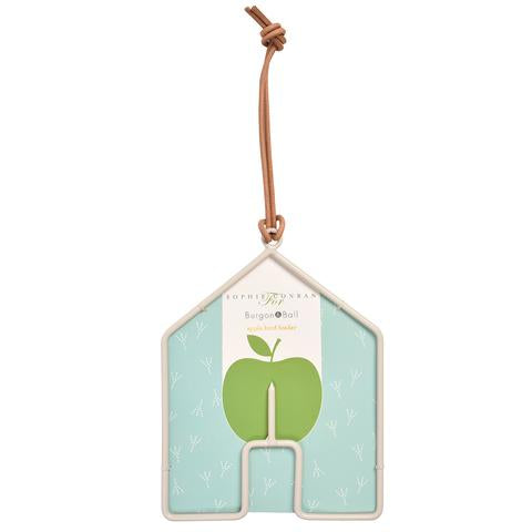 SC Epleholder til fugl - hus (Apple bird feeder - house)