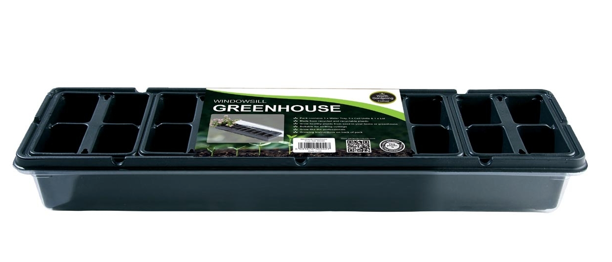 GP Miniveksthus for vinduskarm (Windowsill Greenhouse)