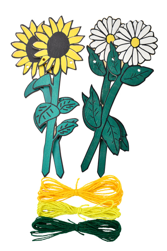 BBGG Merkepinner - blomster/grønnsaker (Children's Garden markers)