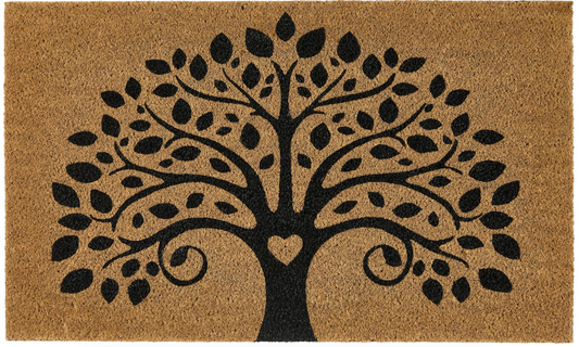 HR U Dørmatte i kokos - Tree of Life