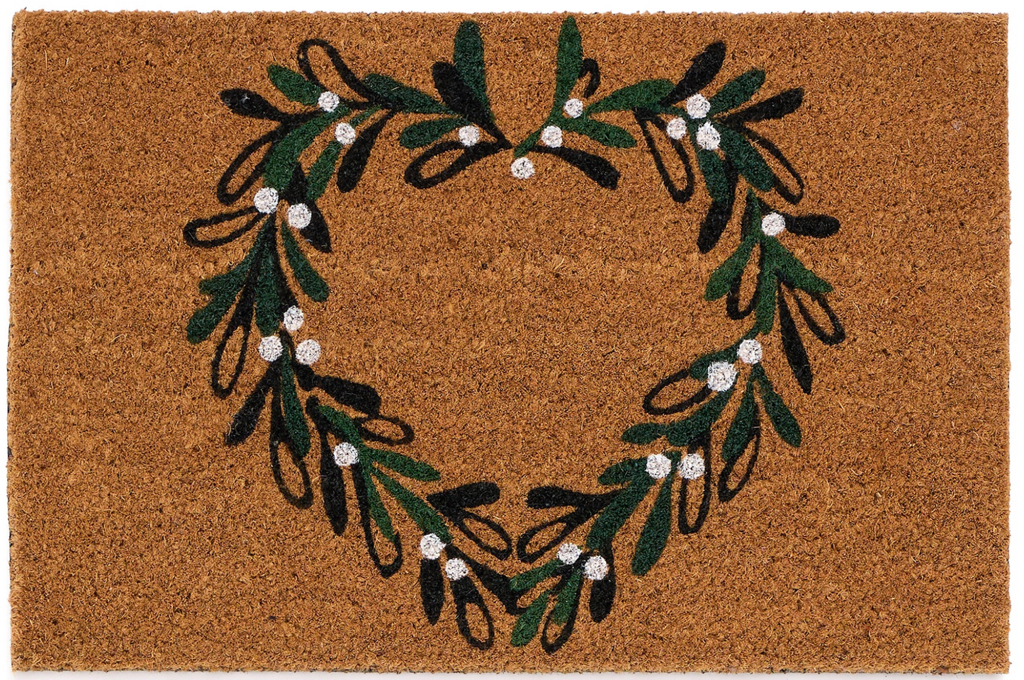 HR U Dørmatte i kokos - Mistletoe Heart