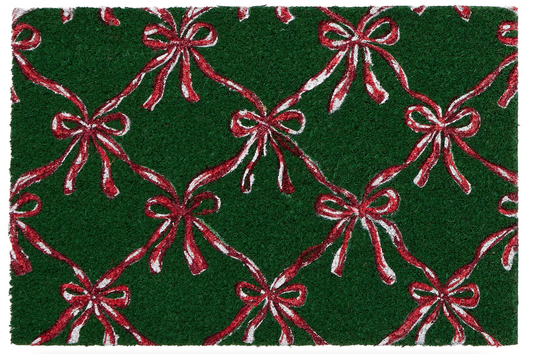 HR U Dørmatte i kokos - Festive bows