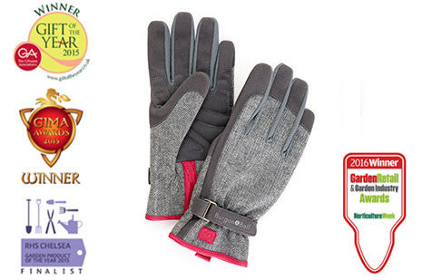 Hagehansker - Love-the-glove - Grey tweed